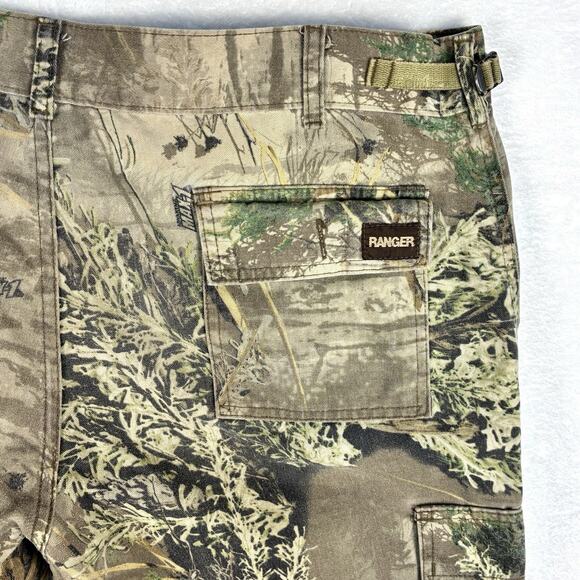 VTG Ranger Advantage Max 1 Mens L Camo Cargo Hunting Trail Hiking CampPants USA - Picture 1 of 11